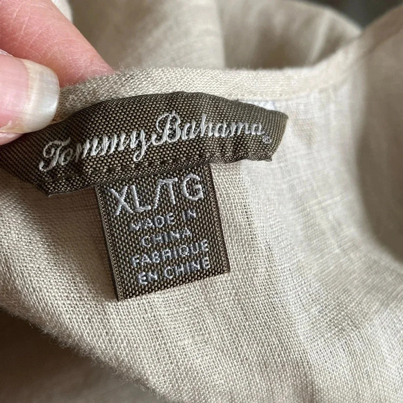 Tommy Bahama linen tank top size XL - Picture 8 of 12